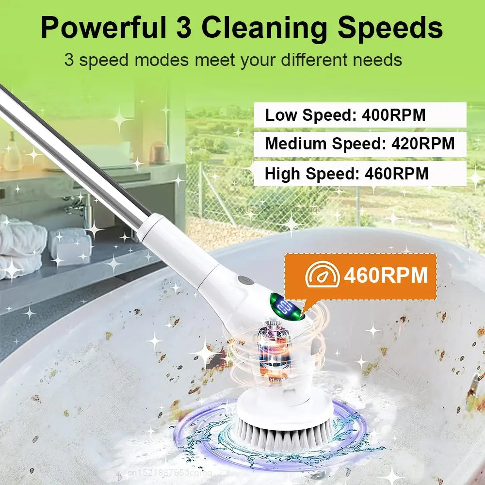 Household cleaning brushes