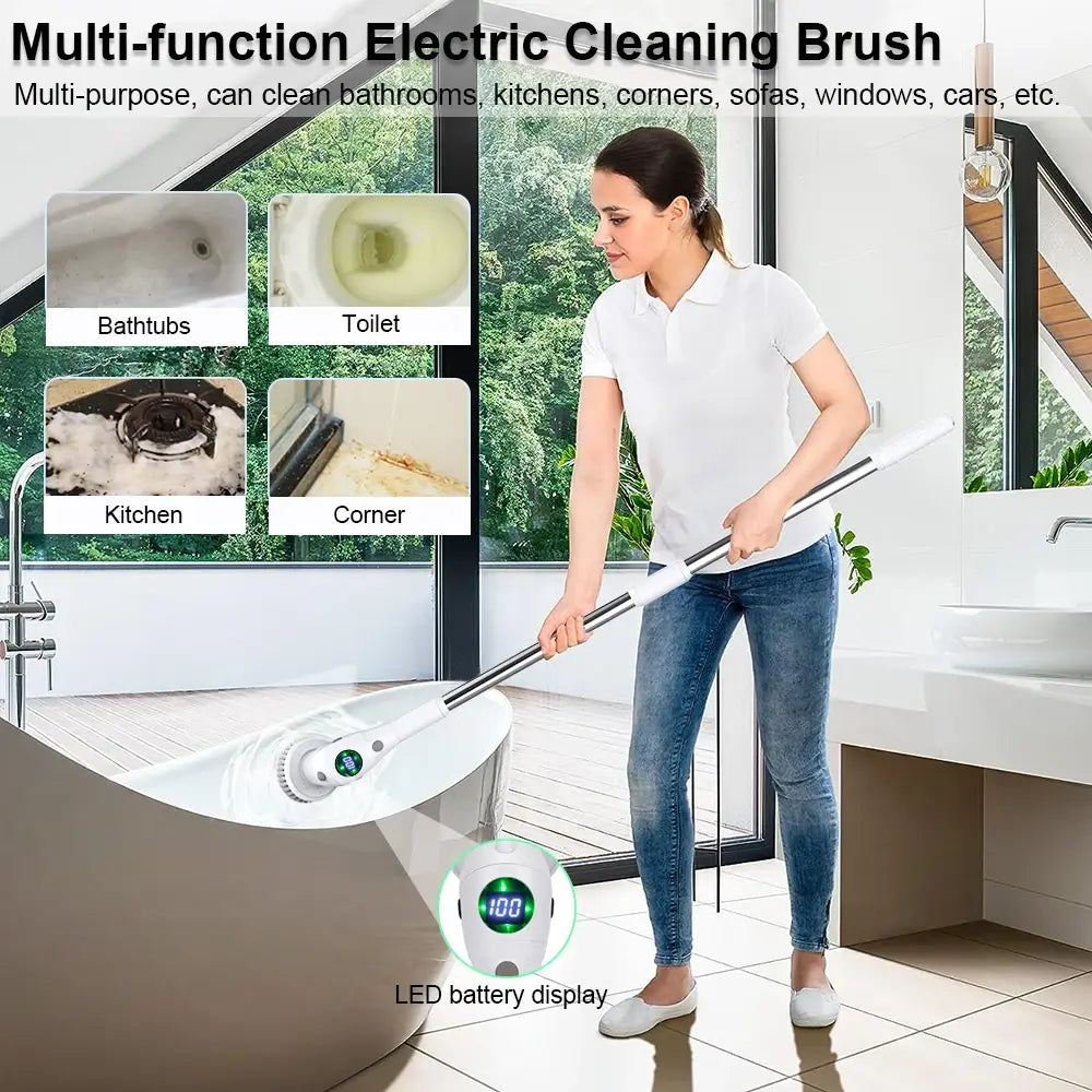 Household cleaning brushes