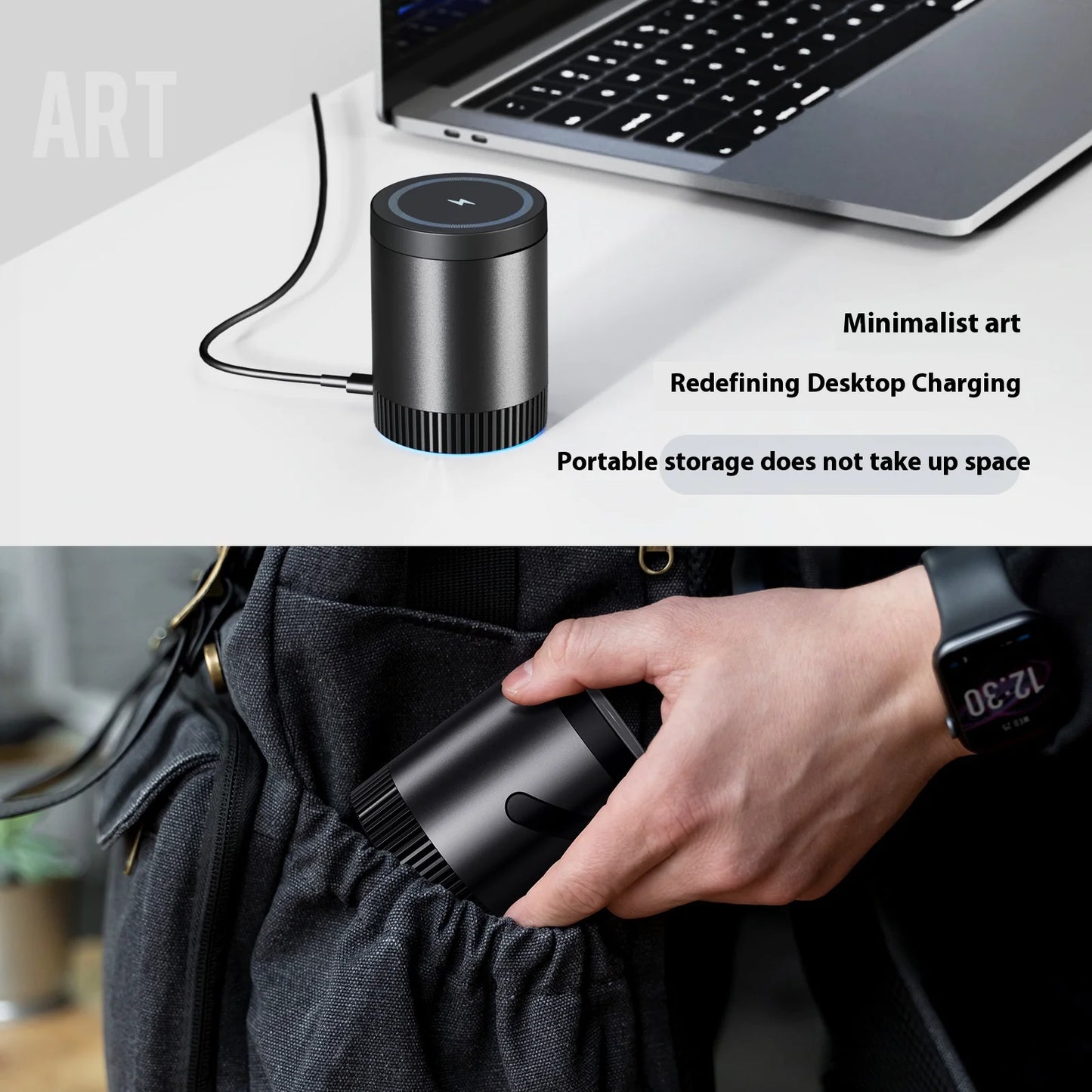 3-in-1 Magnetic Wireless Charging Station