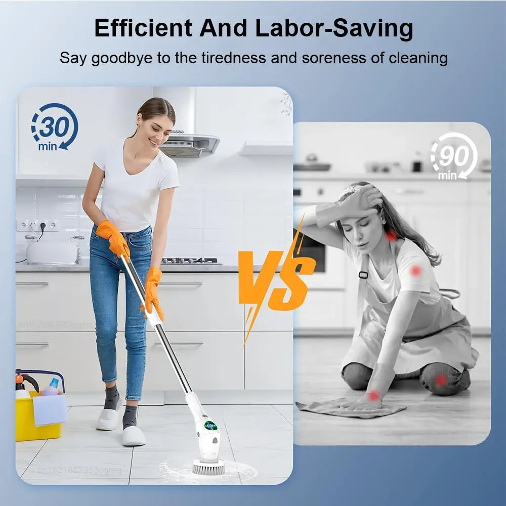 Household cleaning brushes