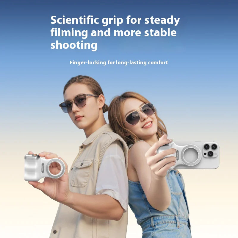 Magnetic Bluetooth Camera Grip