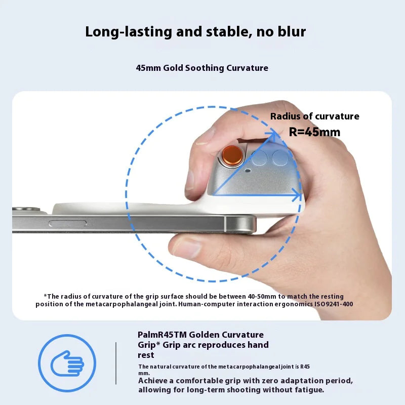 Magnetic Bluetooth Camera Grip